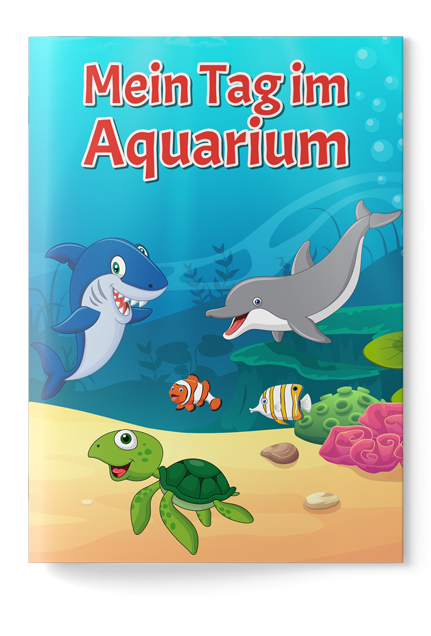 Mein Tag im Aquarium, Cover