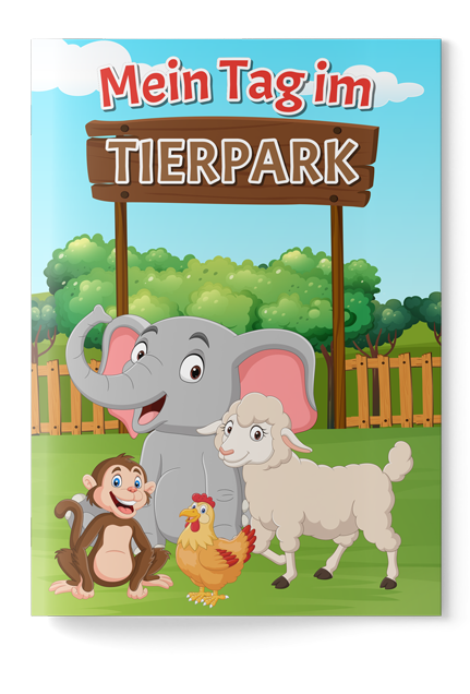 Mein Tag im Tierpark, Cover