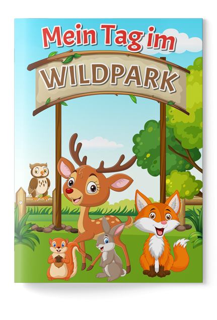 Mein Tag im Wildpark, Cover